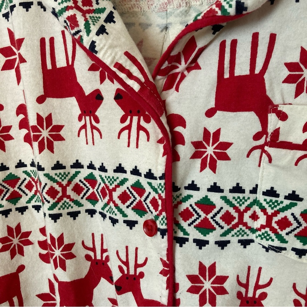 NWOT Hanna Andersson matching holiday pajama set - Picture 3 of 9